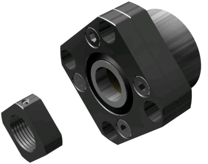 THK Ball Screw Model FK20 Round Type Support Unit on the Fixed Side