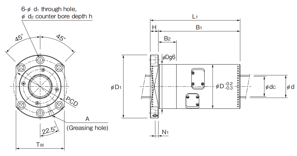 THK HighSpeed Ball Screw For Machine Tools BSM4020 THKIKOHIWINWHCD Bearing